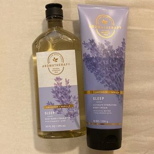 Bath & Body Works Bundle (Sleep Lotion + Foam Bath)